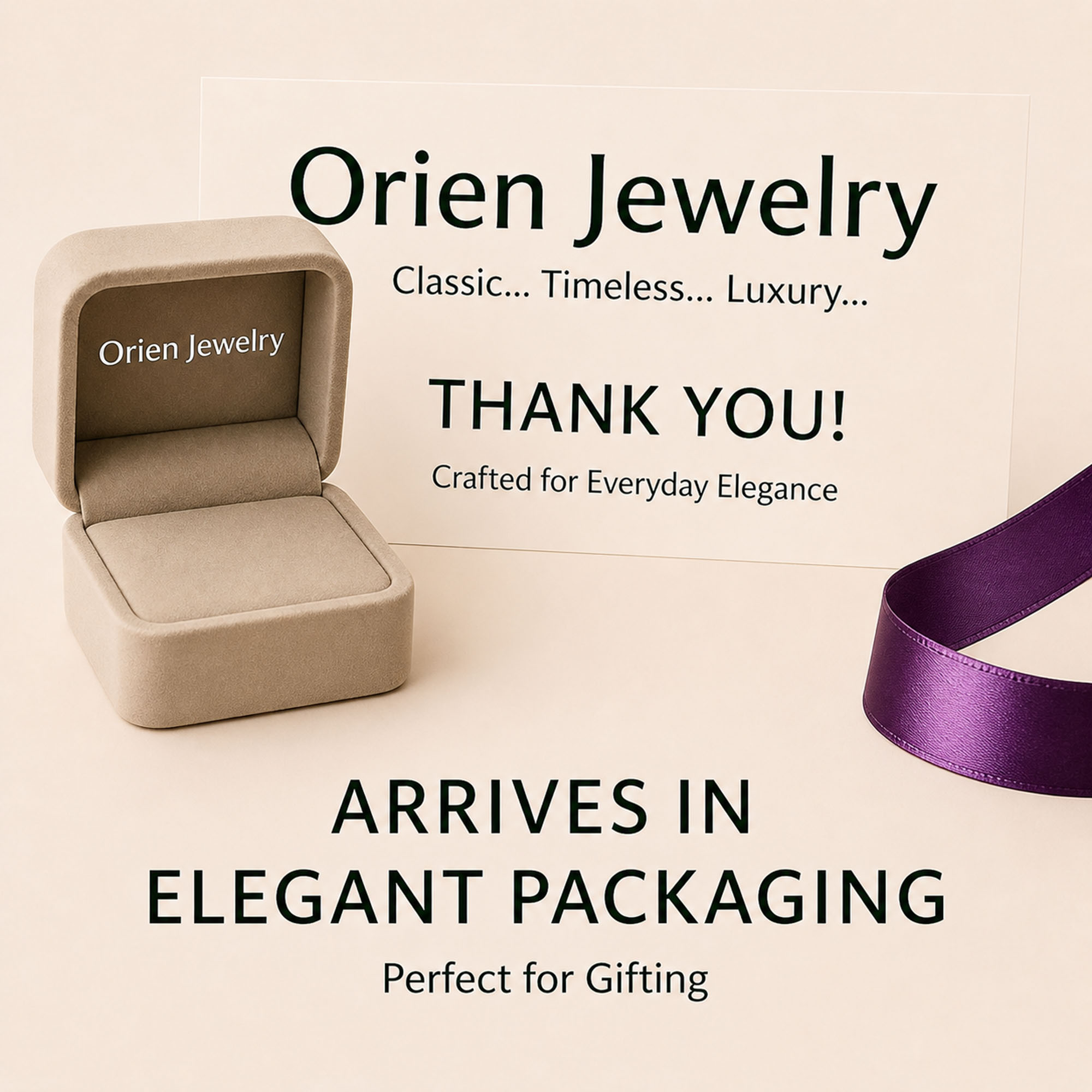 Premium Orien Jewelry Gift Box Packaging